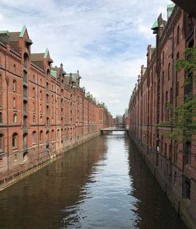 Mitunter eines der schönsten Viertel in Hamburg: die historische Speicherstadt